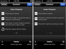 iPhone remote 1.3 update Apple TV controls
