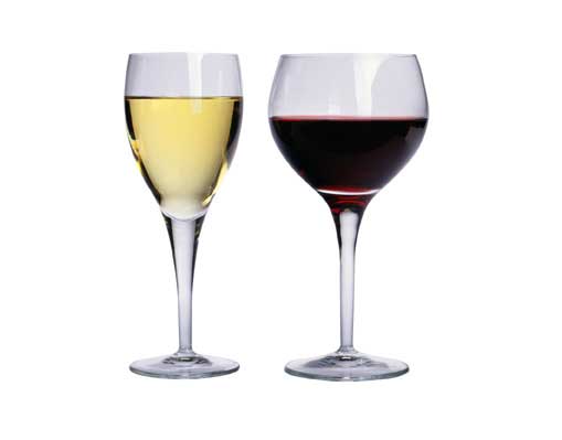 wine glasses