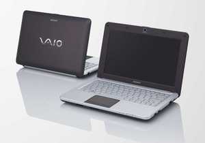 Sony's first netbook, the Vaio W