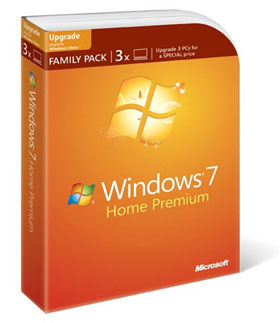 Windows 7 Family Pack