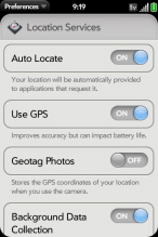 Turning off Background Data Collection on the Palm Pre