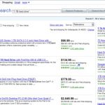 Evidence of Google's slight tweaks to its shopping section, including narrowing down options to just the best prices.