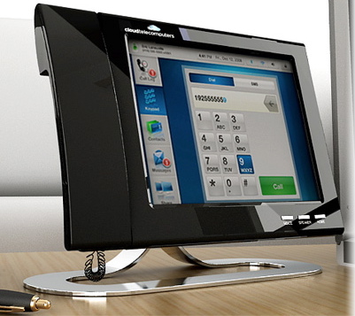 Cloud Telecomputers' Glass Android SIP/PBX phone