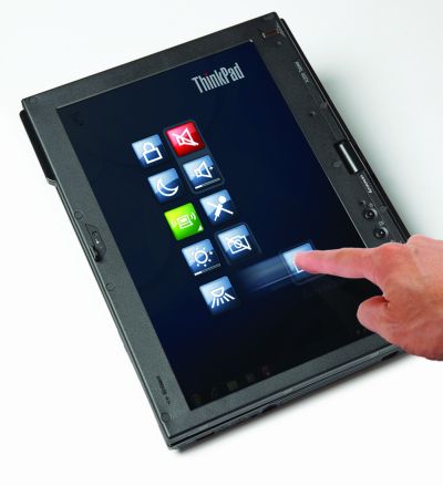 Lenovo's Windows 7-based multitouch ThinkPad tablet