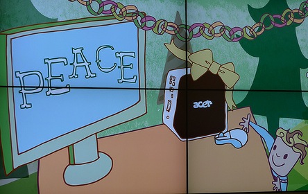 Peace, as envisioned by Acer