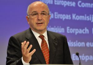 Incoming European Commissioner for Competition Joachin Almunia