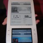 Spring Design's Alex E-Reader - shown by Marvell