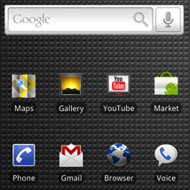 Nexus One Screen