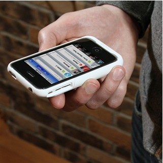 Mophie Juice Pack Air (minus FLO TV) on iPhone