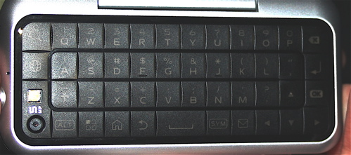 Motorola Backflip Keyboard