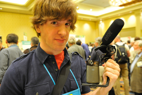 Tim at CES (Photo: Gizmodo)