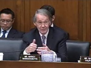 Rep. Ed Markey (D - Massachusetts)