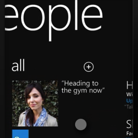 Windows Phone 7 People