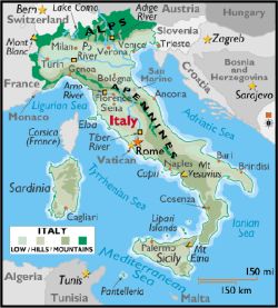 Map of Italy (250 px)