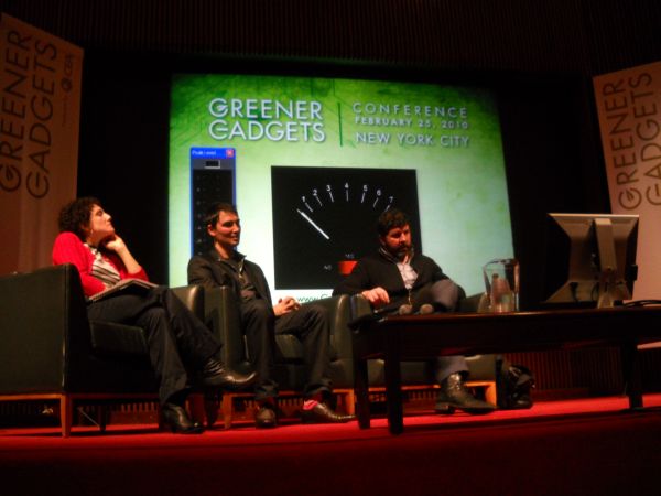 Participants in the Greener Gadgets Conference in New York City, February 26, 2010.