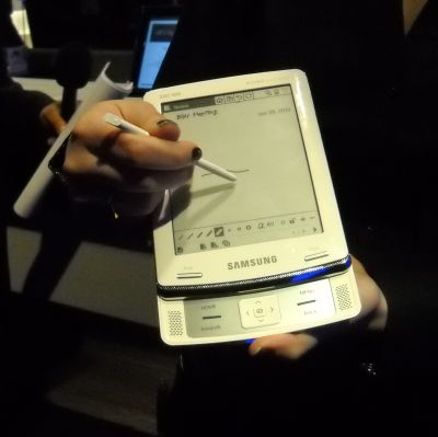 The Samsung eReader, marketed in partnership with Barnes & Noble.