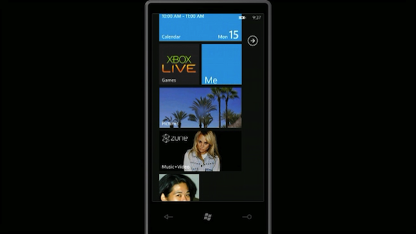 Windows Phone 7 Series a social hub