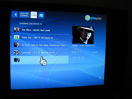PlayOn does Hulu on the Wii