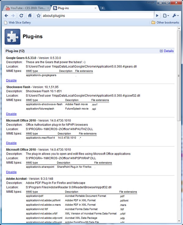 widcomm bluetooth software chrome issues