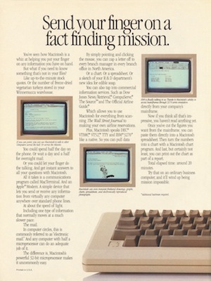 Mac Newsweek Ad 1984