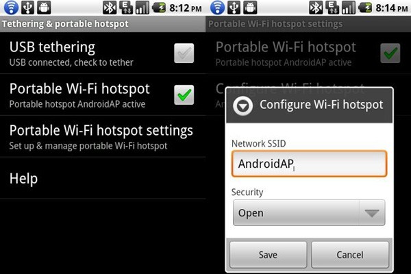 Android Tethering