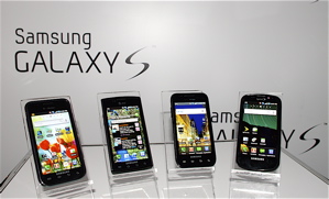Samsung's four Galaxy S smartphones