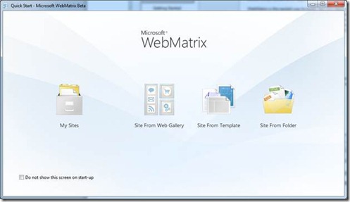 Microsoft WebMatrix