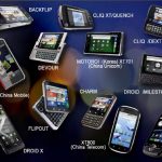 All of Motorola's Android devices, Q2 2010