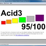 IE9 platform preview 4 scores 95% on Acid3