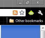 Chrome 6 simplified tools (plus feed.ly plugin)