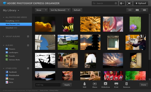 Photoshop Express Organizer