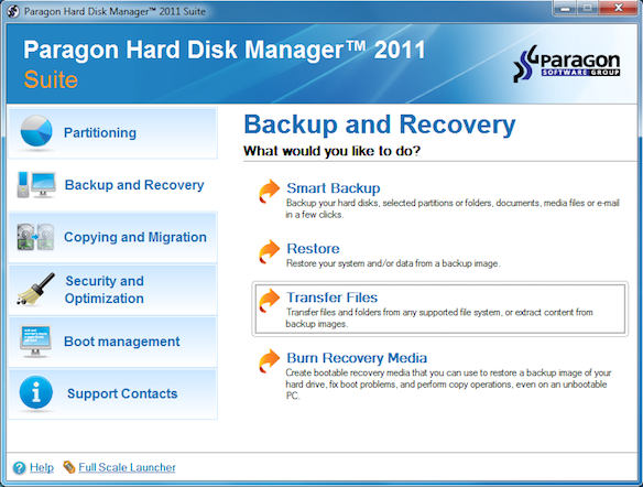 paragon hard disk manager full