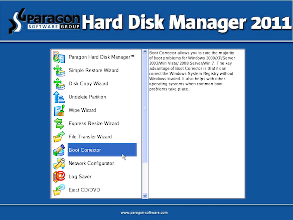 paragon software hard disk manager 16
