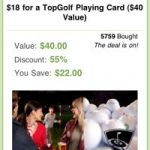 CardStar Groupon interface