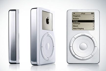 First and Second Generation iPod Design 2001/2002