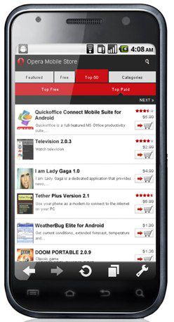 opera mobile store