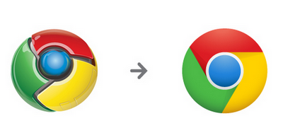 Chrome logos compared
