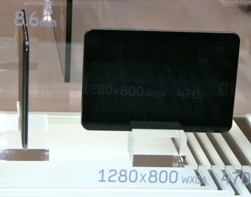 Samsung Galaxy Tab 8.9" prototype design