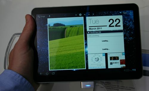 Samsung galaxy tab 8.9 pre-production model