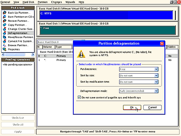 Partition Manager 10 for Virtual Machines