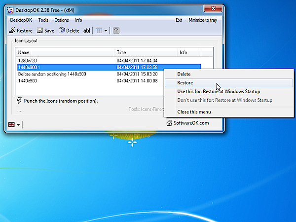 for windows download DesktopOK x64 10.88