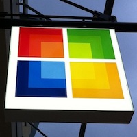 microsoft store sign