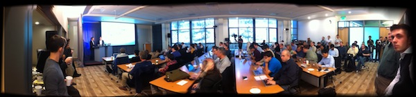 Mac users at Silicon Valley event