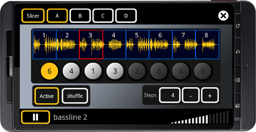 SPC for Android loop slicer