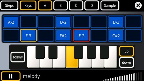 SPC for Android sample sequencer