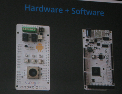 Arduino-based reference board for Android Hardware ADK