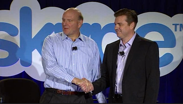 Steve Ballmer and Tony Bates