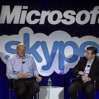 Steve Ballmer and Tony Bates