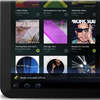 Google Music on XOOM