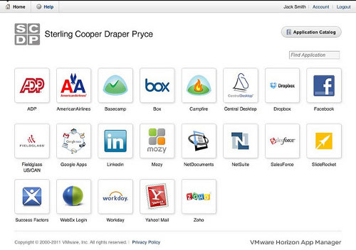 VMware Horizon App Manager for end users